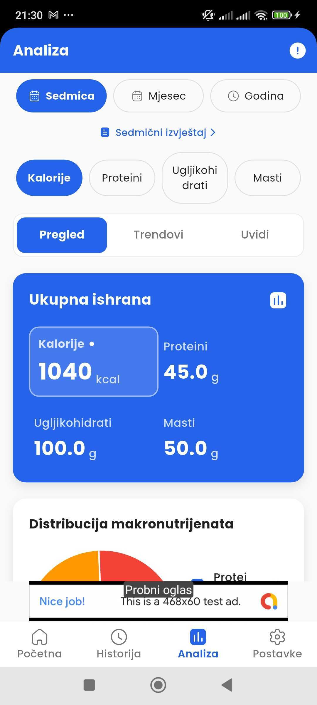 NutriApp Screenshot