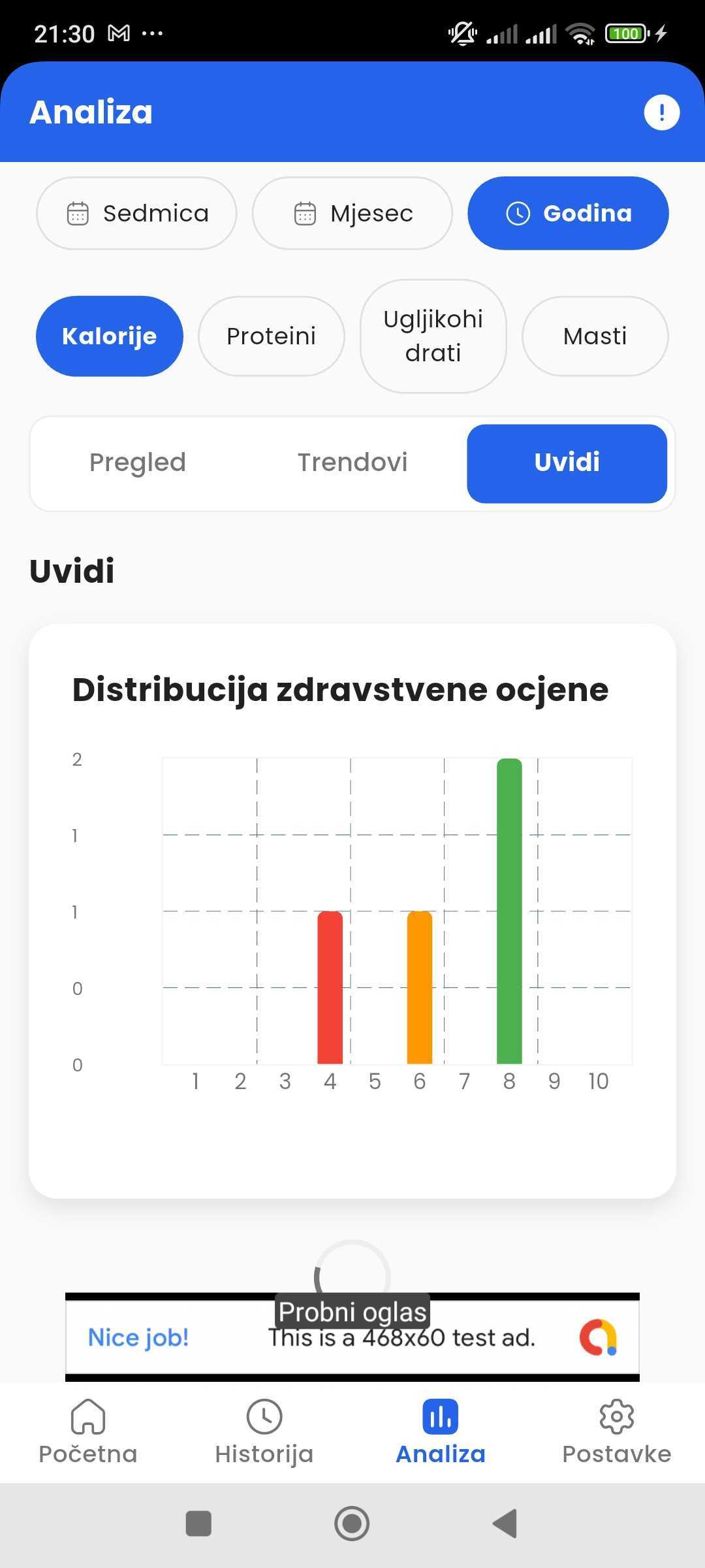 NutriApp Screenshot